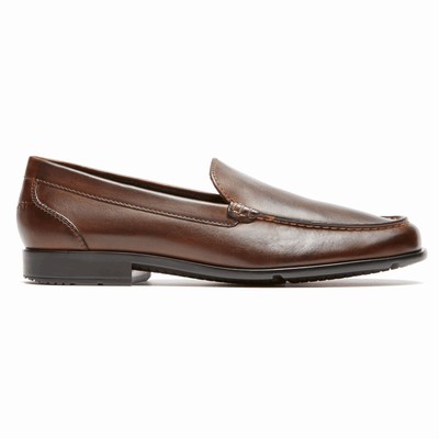 Rockport Classic Venetian Freizeitschuhe Herren Braun HQB-236748